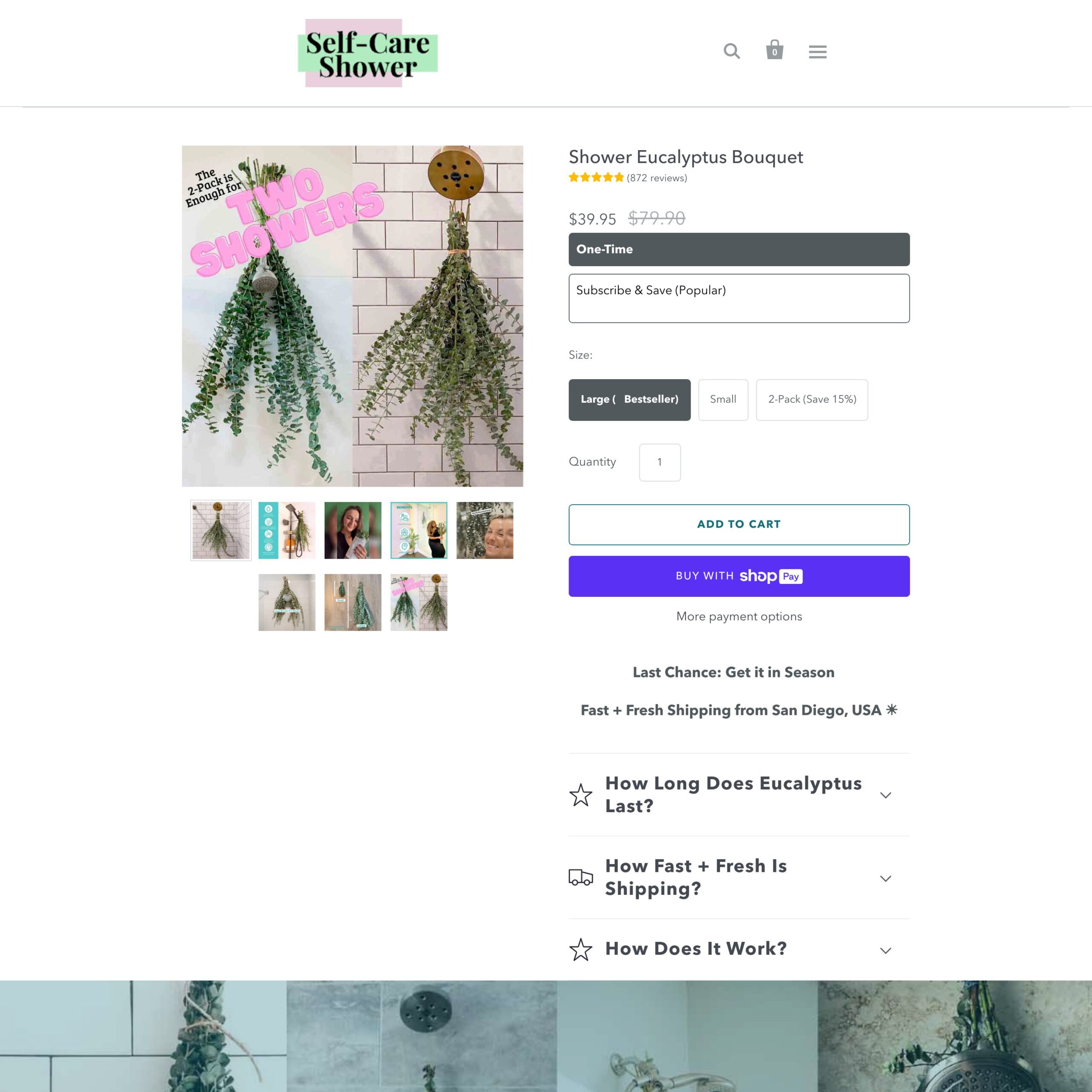 Self Care Shower Coupons Couponedia