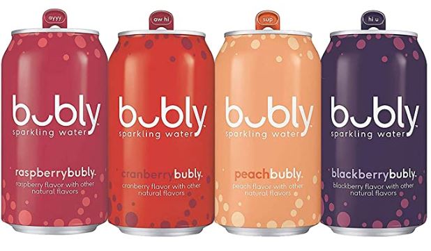 18 pack of Bubly Sparkling Water ONLY 5.61