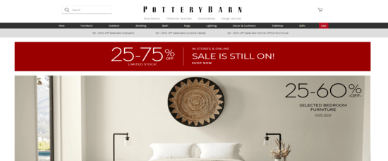 Pottery Barn Coupons, 50 Off Promo Codes July 2021