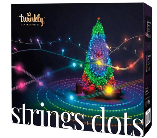 105' Twinkly Gen 2 Smart Light String w/ 400 RGB LEDs & 60 LED Dots