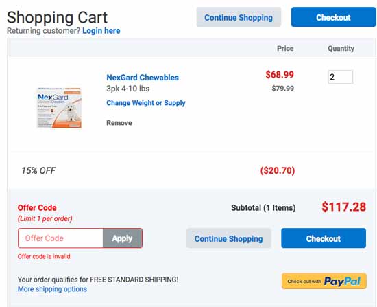 Pet meds coupon code 20 off 20 Off your order at 1800