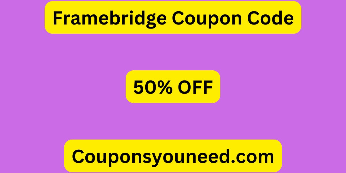 50 OFF Framebridge Coupon Code August 2024 (*NEW*)