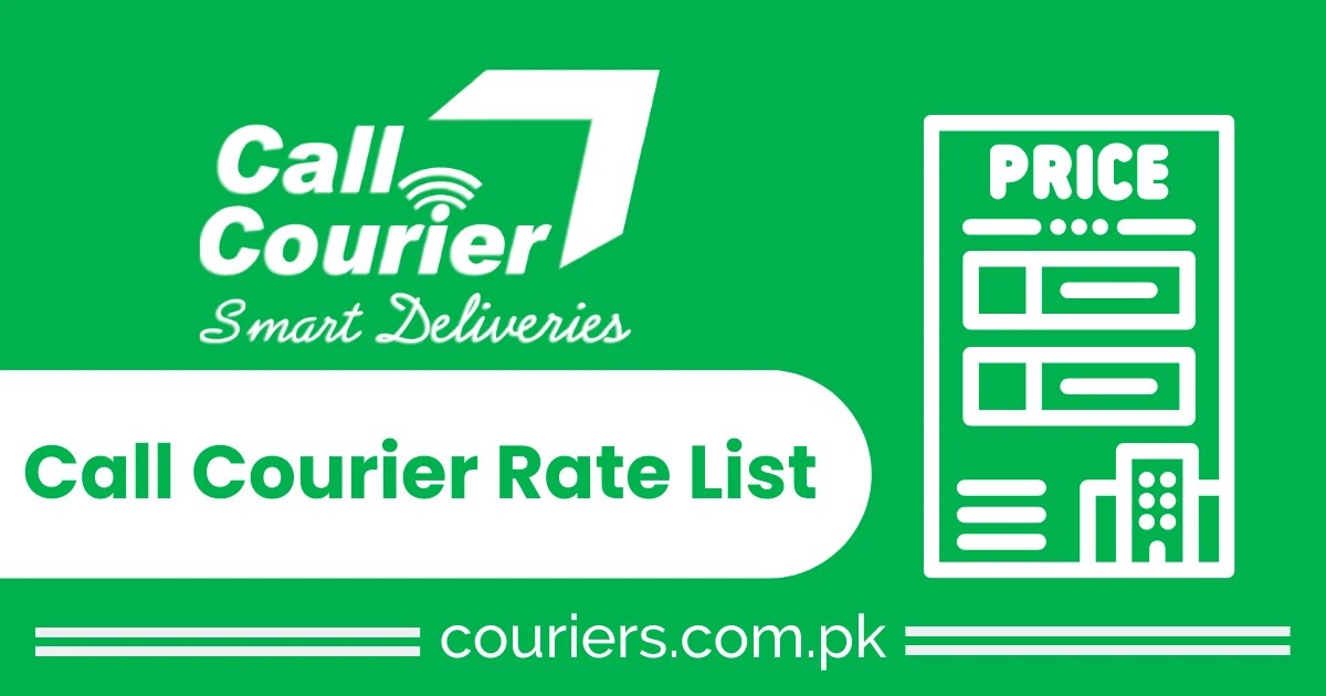 Call Courier Rates List Couriers PK