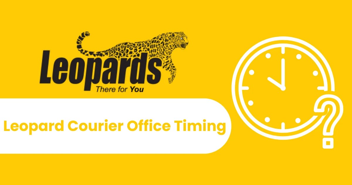 Leopard Courier Office Timing Couriers PK
