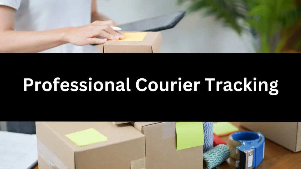 Professional Courier Tracking Track Your Shipment