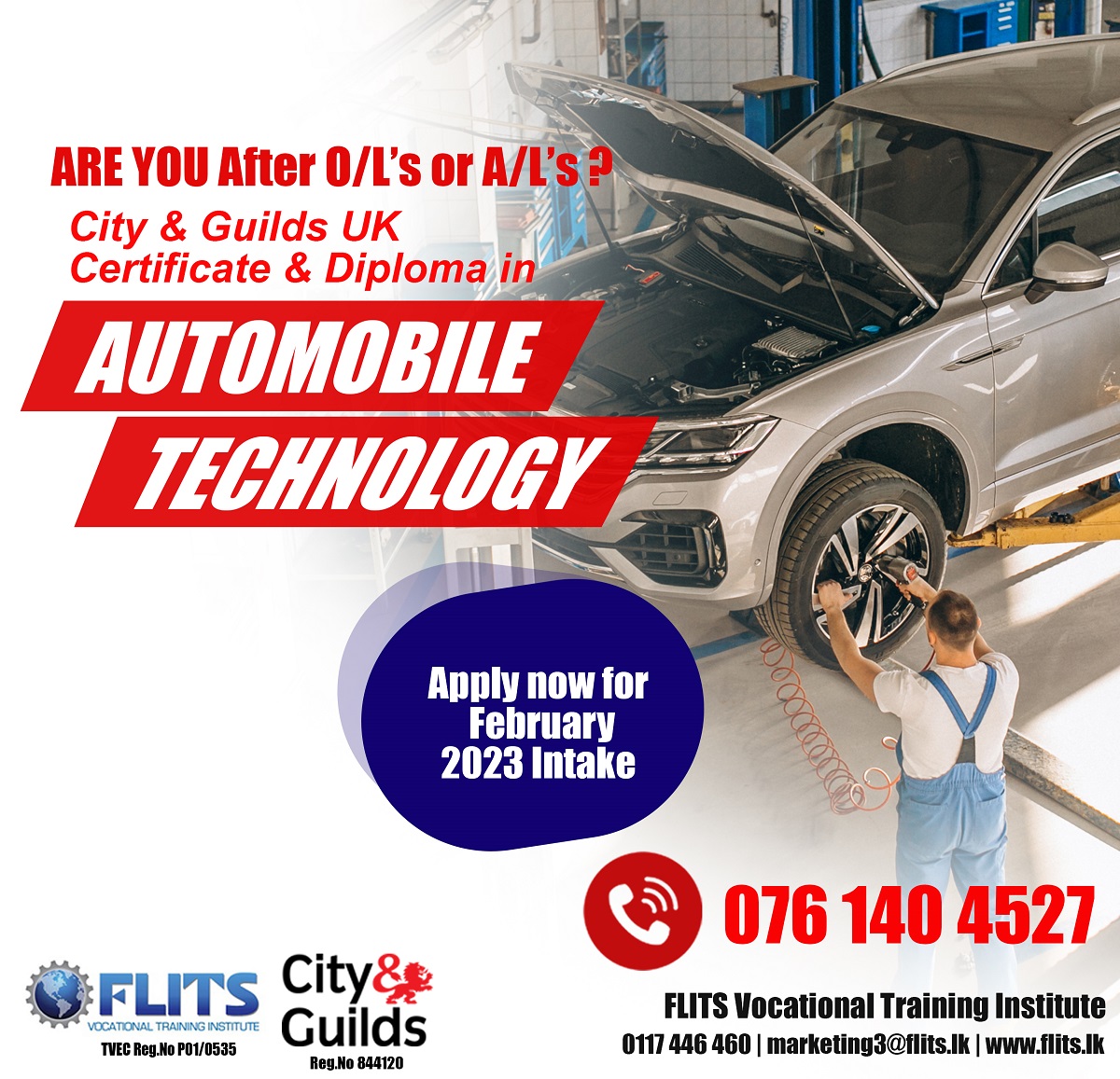 City & Guilds UK Level 2 Certificate and Level 3 Diploma in Light