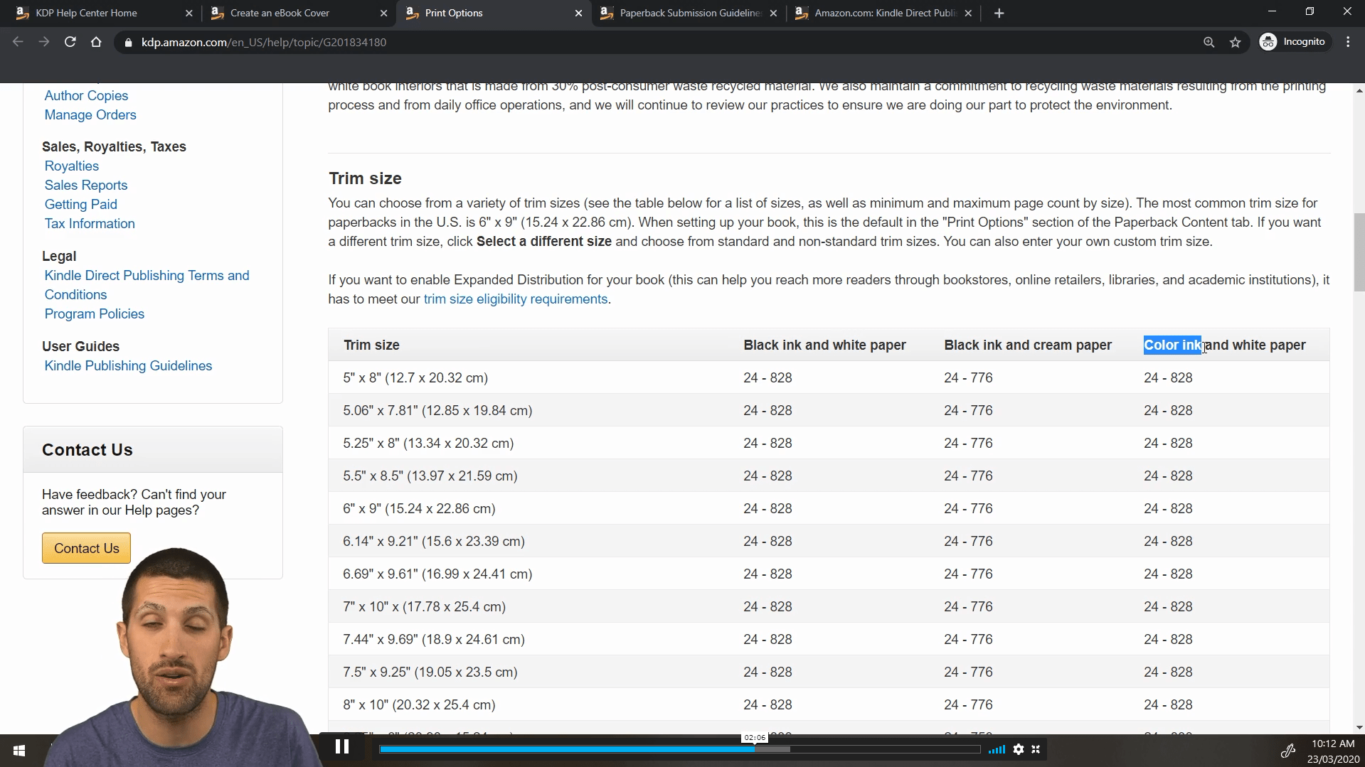 Create a Book for Amazon Kindle Course Cloud