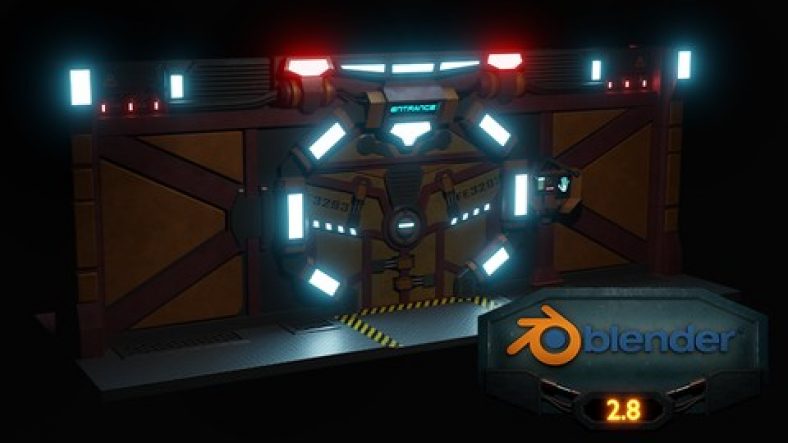 [Udemy Coupon] Blender 2.8 3D Model a Scifi Scene with Eevee
