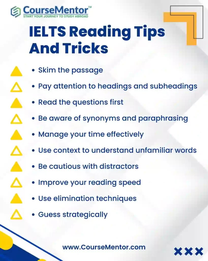 10 Best IELTS Reading Tips And Tricks To Score 8+ Bands