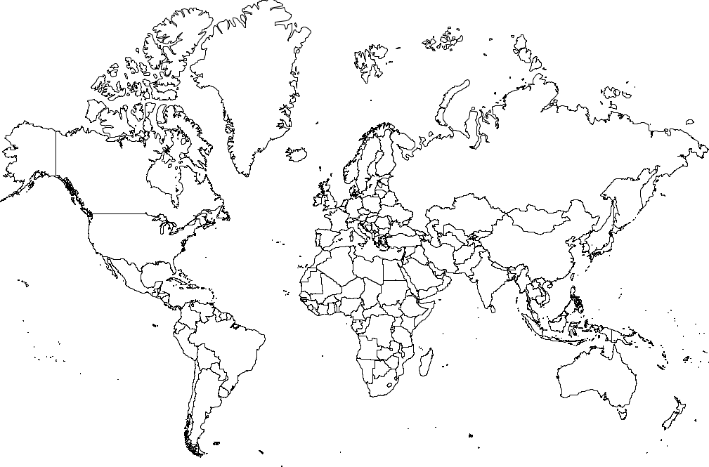 Weiße Weltkarte Mit Ländergrenzen Programming Assignment 4 Input and Output