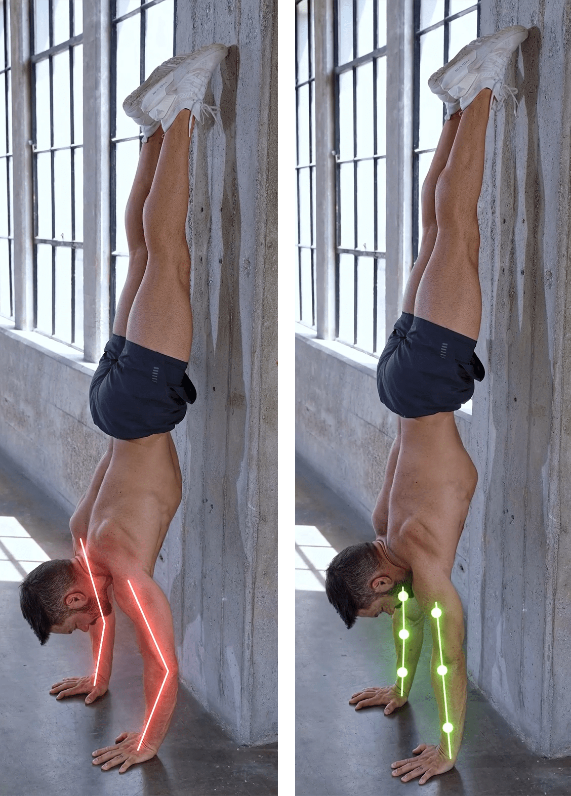 Chest to Wall Handstand Mistakes Coach Bachmann