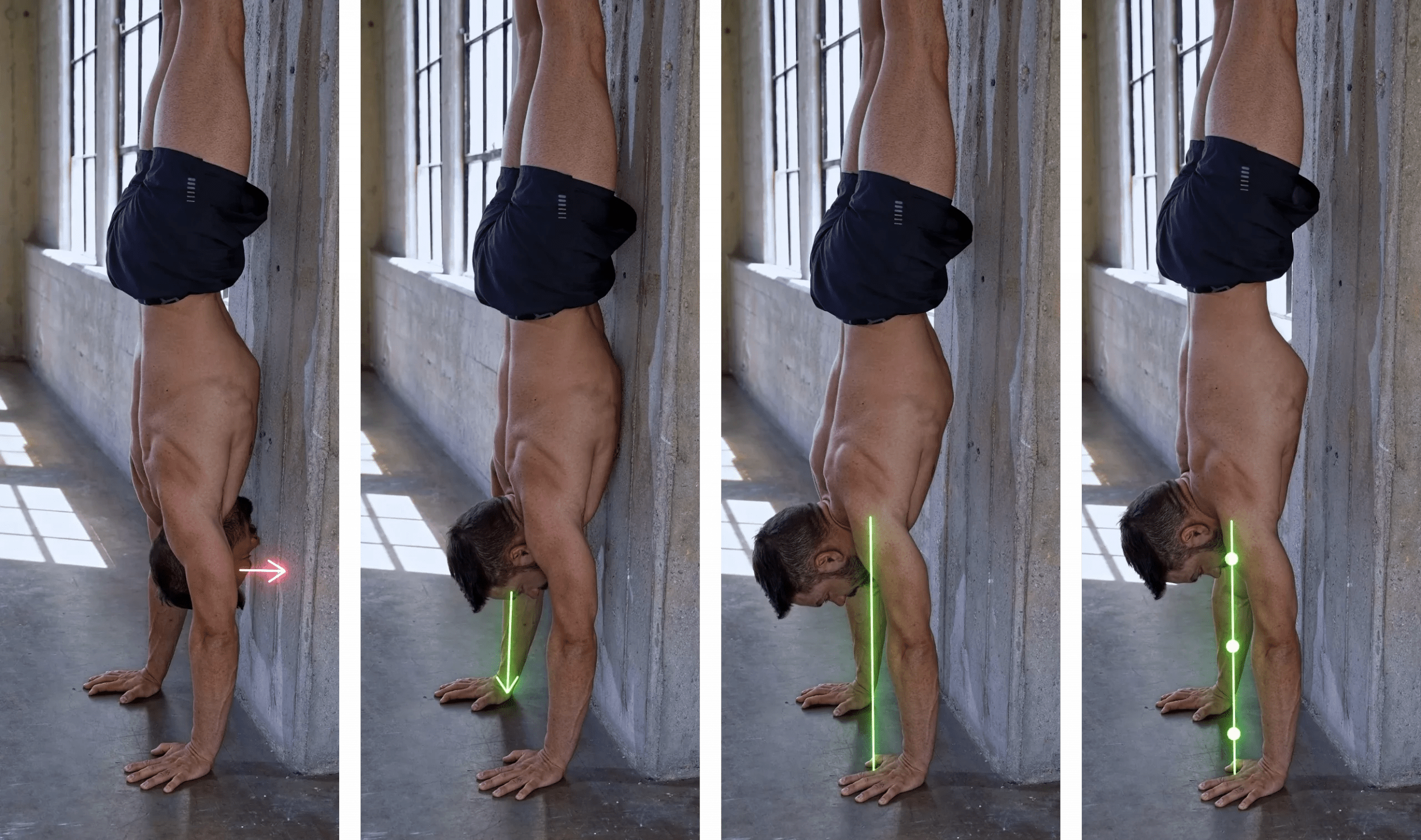 Chest to Wall Handstand Mistakes Coach Bachmann