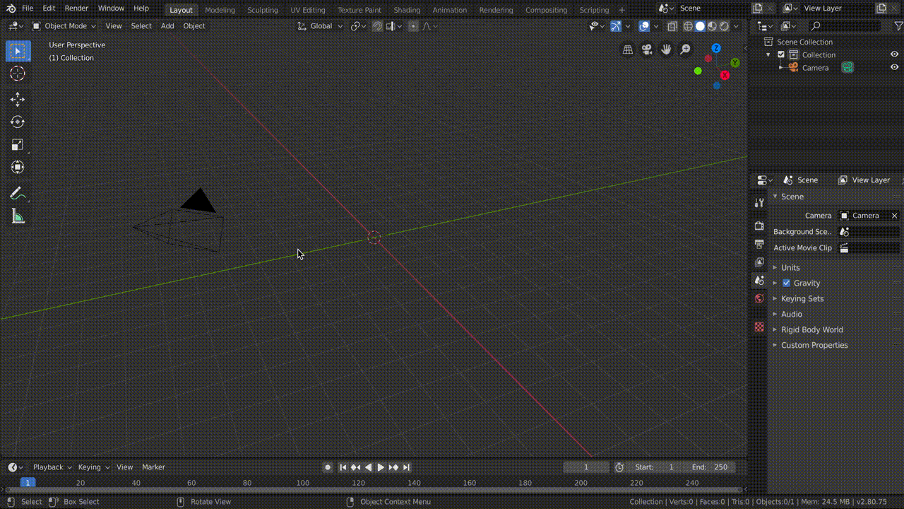 How to use camera in blender gostnature