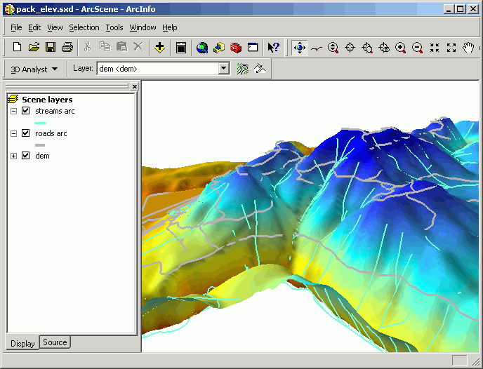 3D Analysis and Surface Modeling