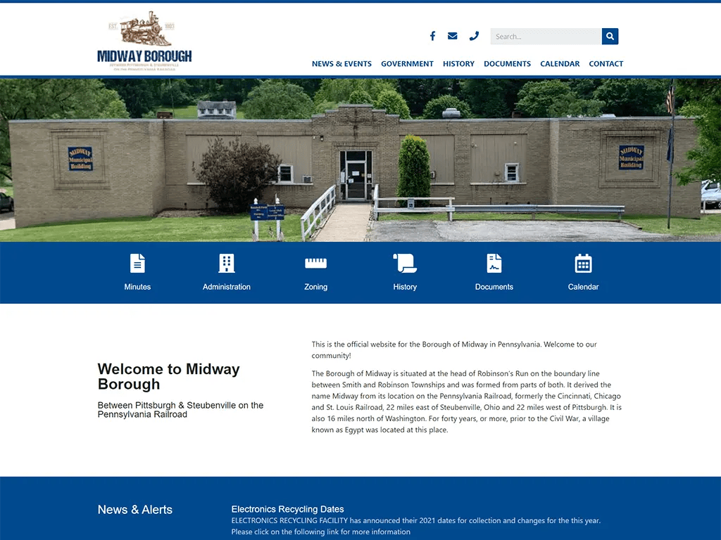 Midway Borough CourseVector