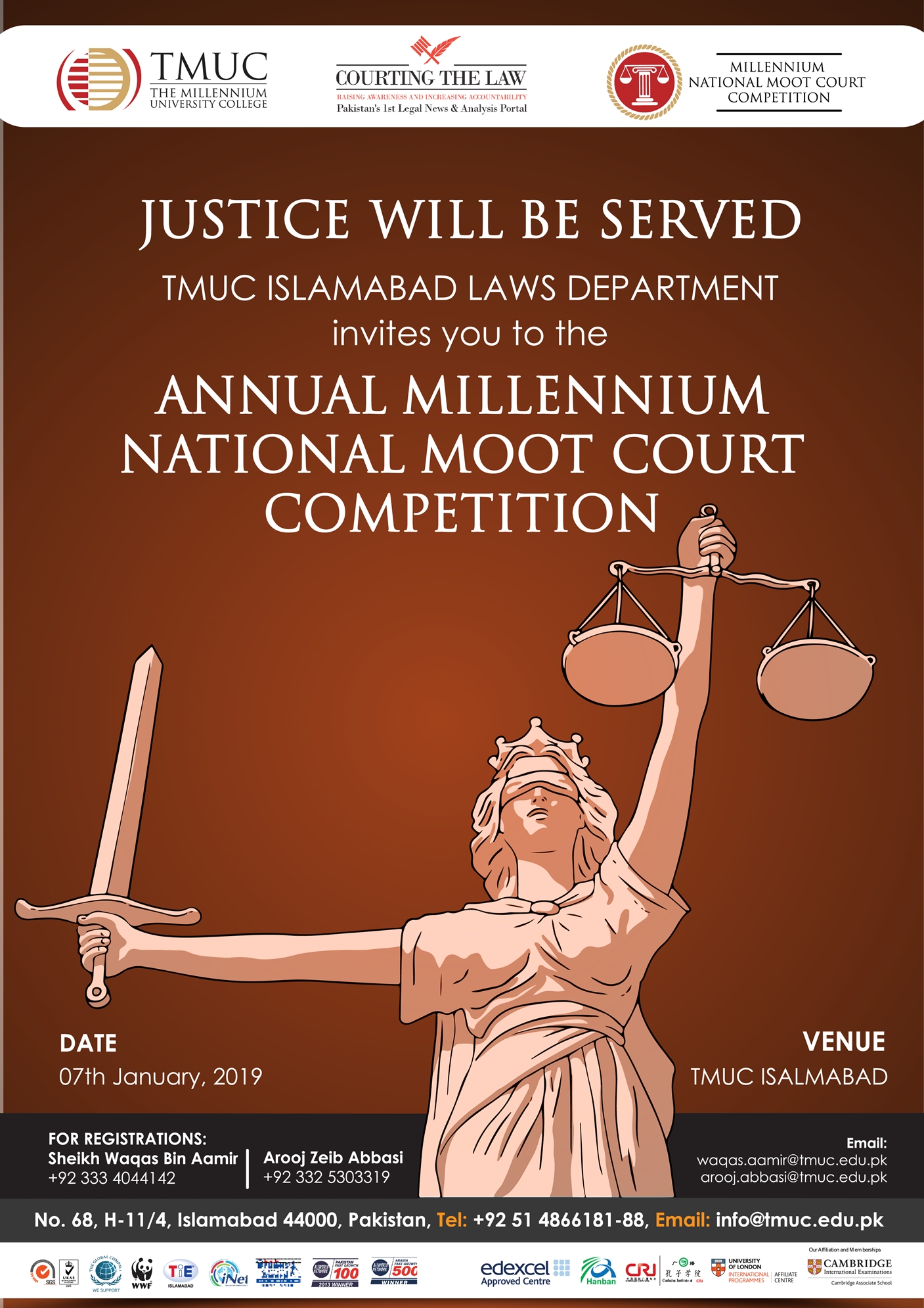 4th Millennium National Moot Court Competition 2019 Courting The Law