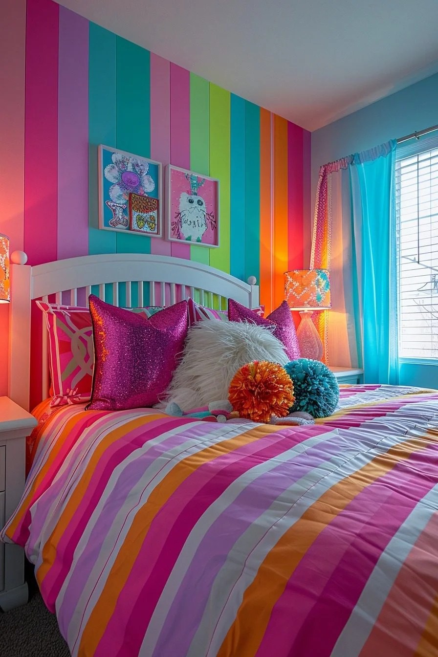 29 Rainbow Bedroom Ideas Kids Will Love Courtneys World