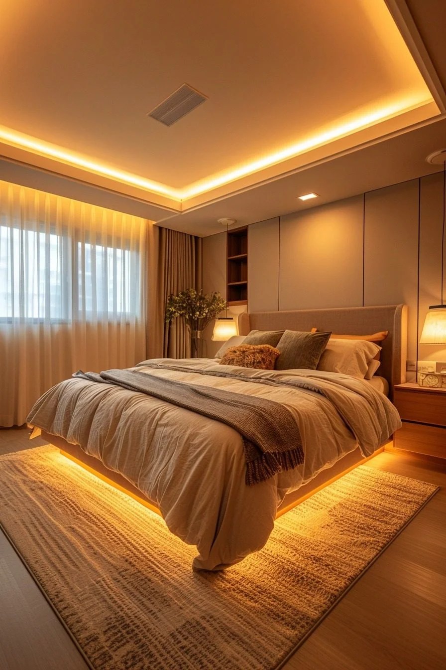 29 Illuminating LED Lighting Bedroom Ideas To Brighten Your Space