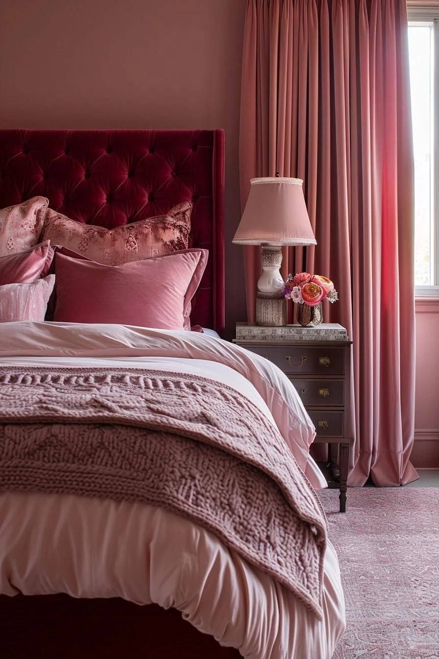 29 Curtains For Pink Bedroom Ideas To Add A Pop Of Color Courtneys World