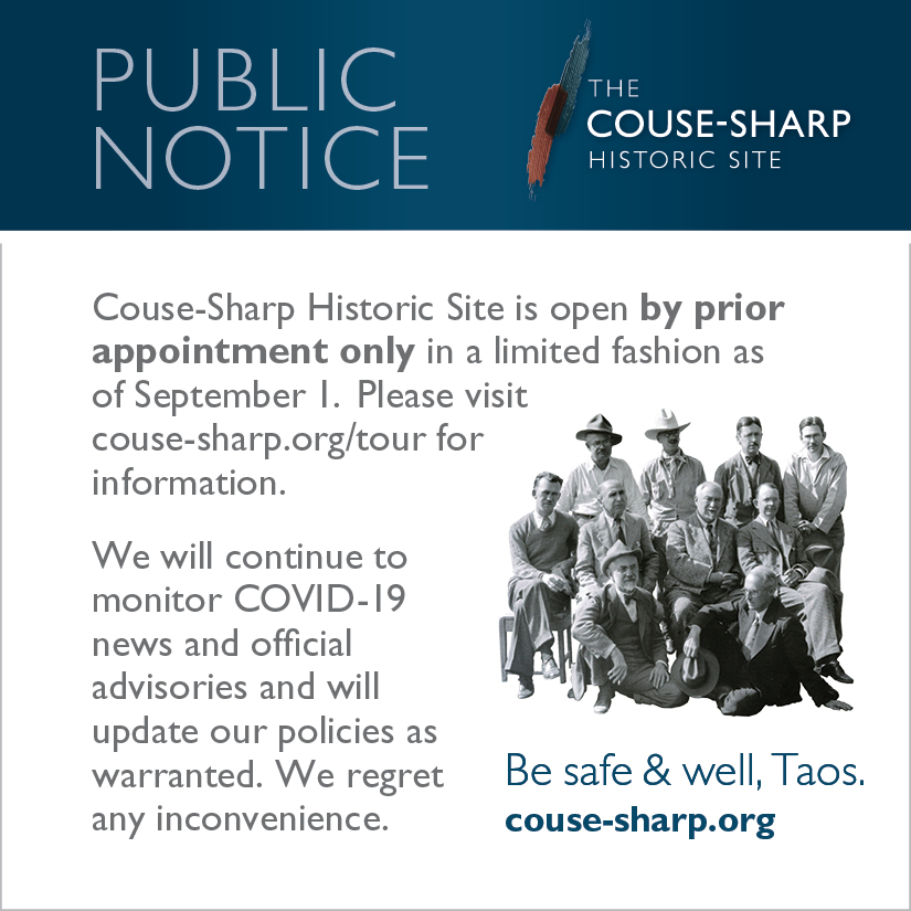 Taos Society of Artists’ Home + Studios CouseSharp Historic Site