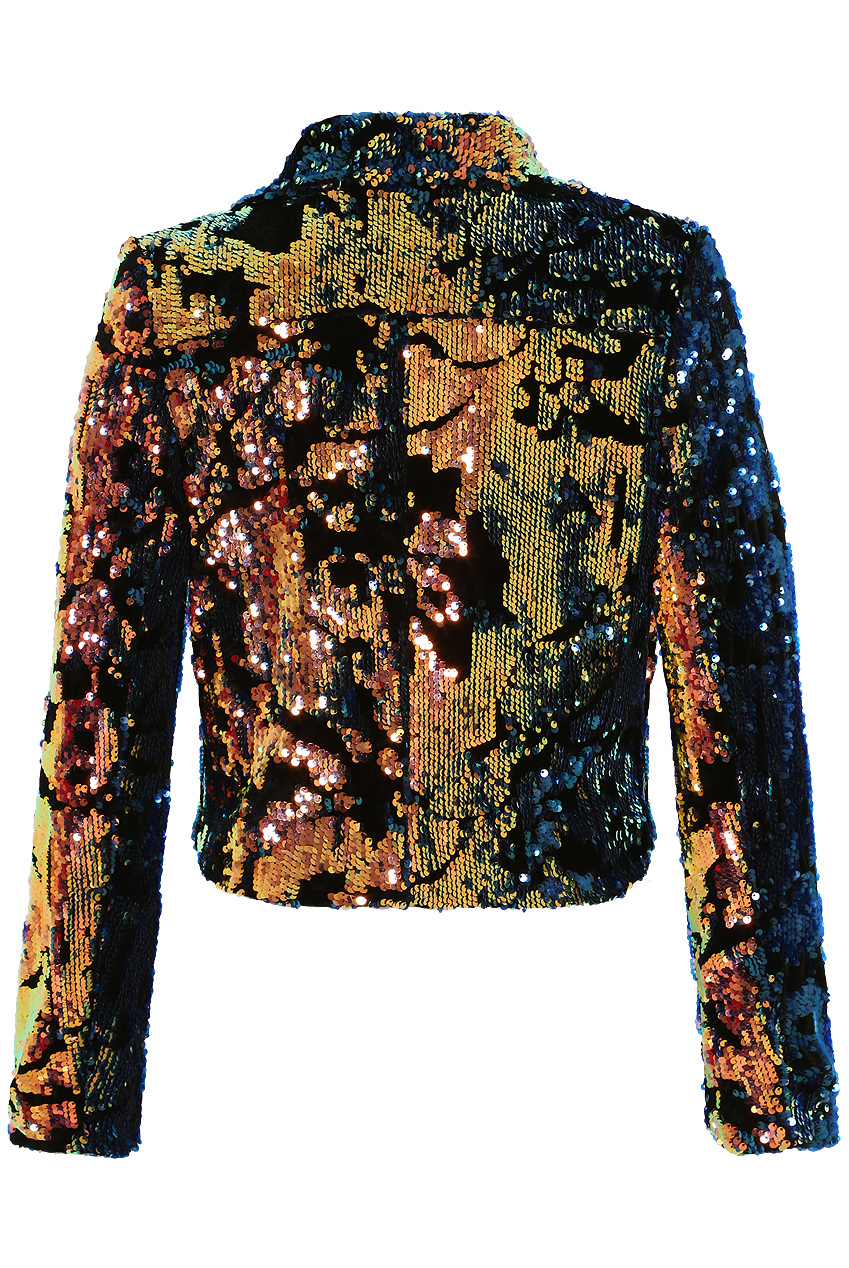 Multi Colour Sequin Jacket Ev'ry Woman