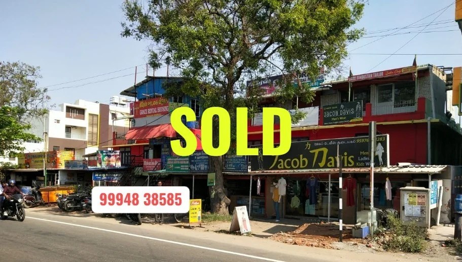 23 Cents 266 Sq.Ft Commercial Old Building Sale in Trichy Main Road