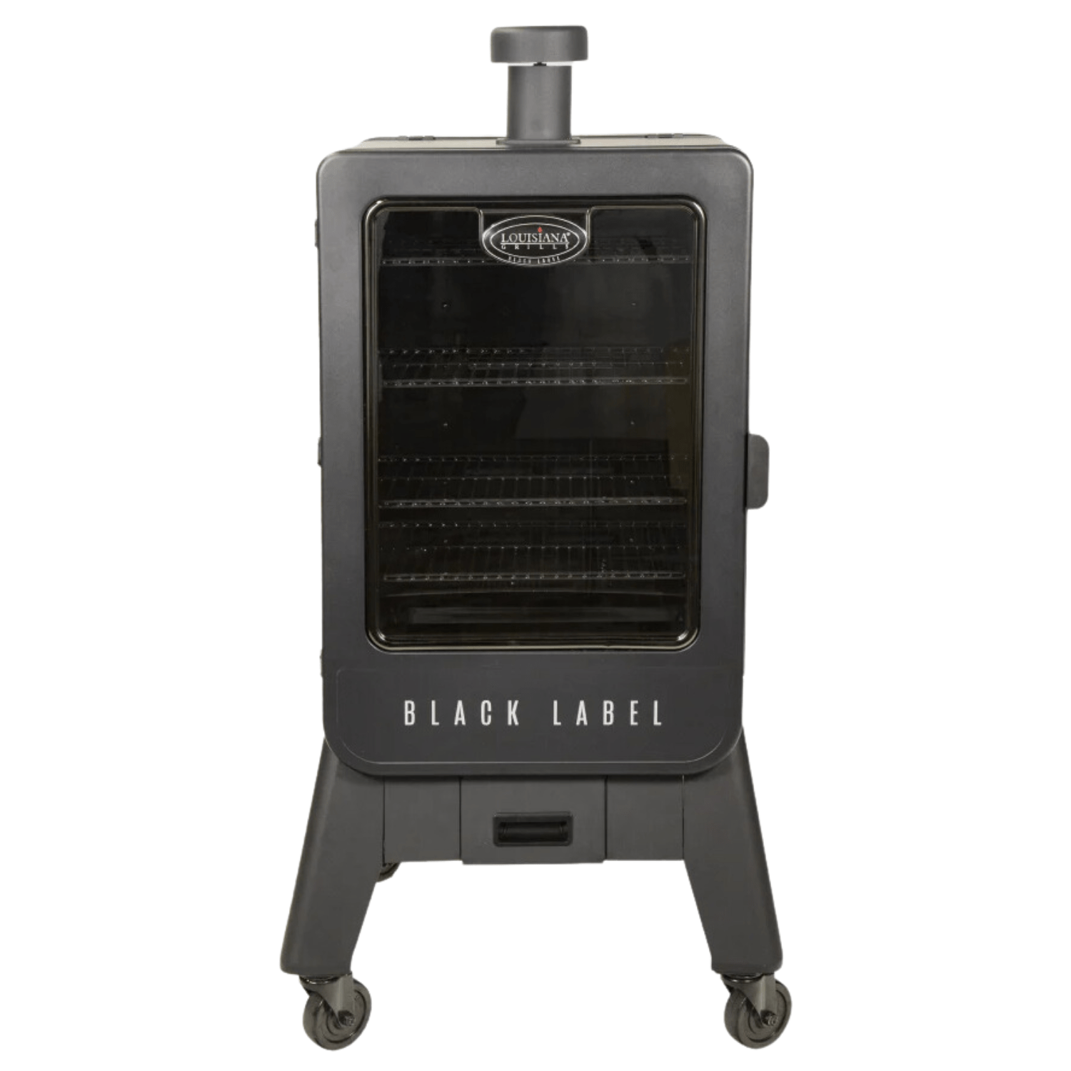Fumoir Vertical série 4 Black Label Louisiana Grills Coval