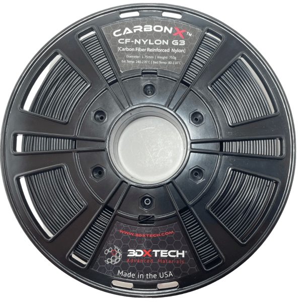3D Printing Filament CarbonX Nylon6CF Covalo Industries