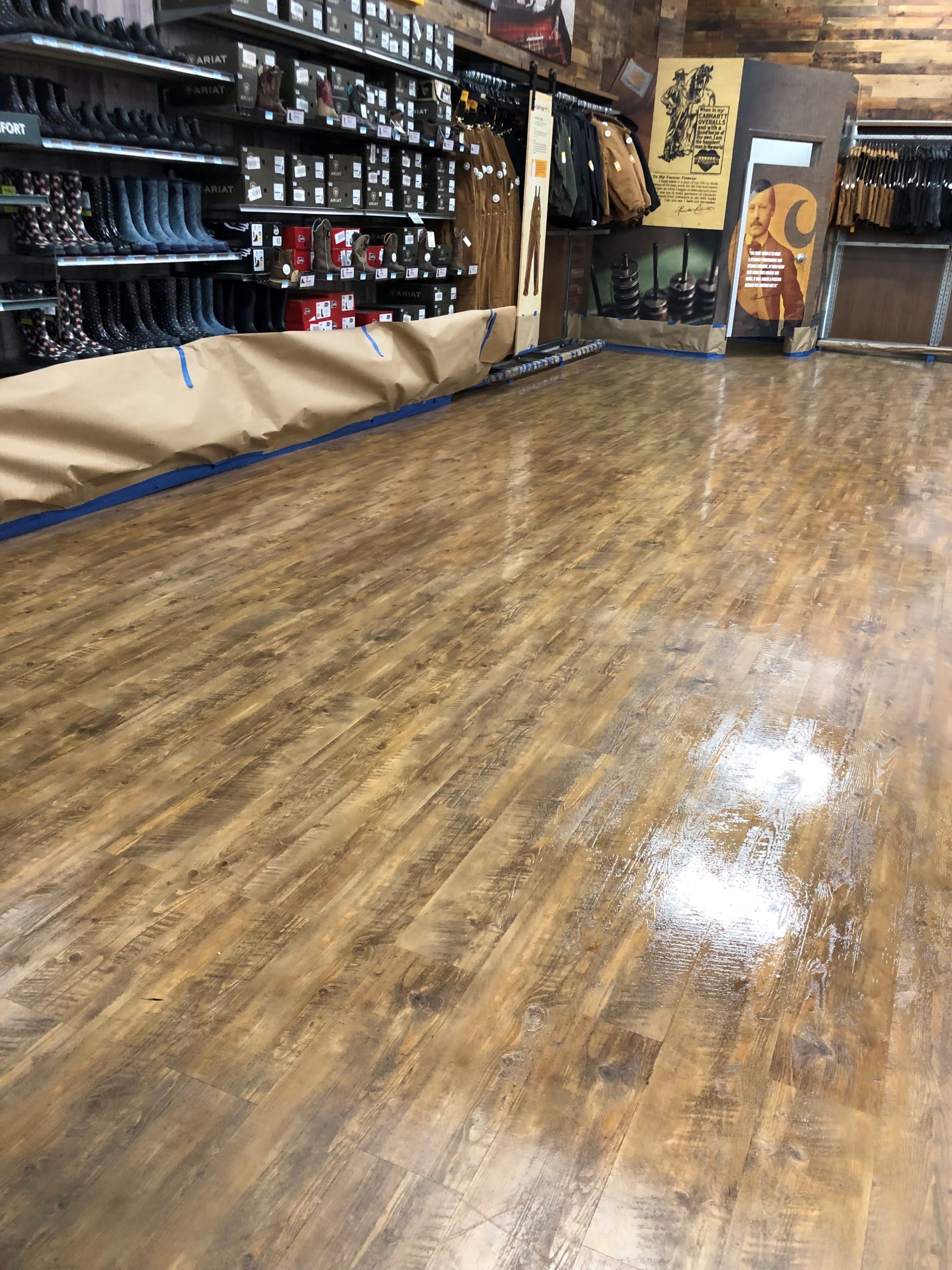Tractor Supply Co. Receives Restored LVT Luster Coval