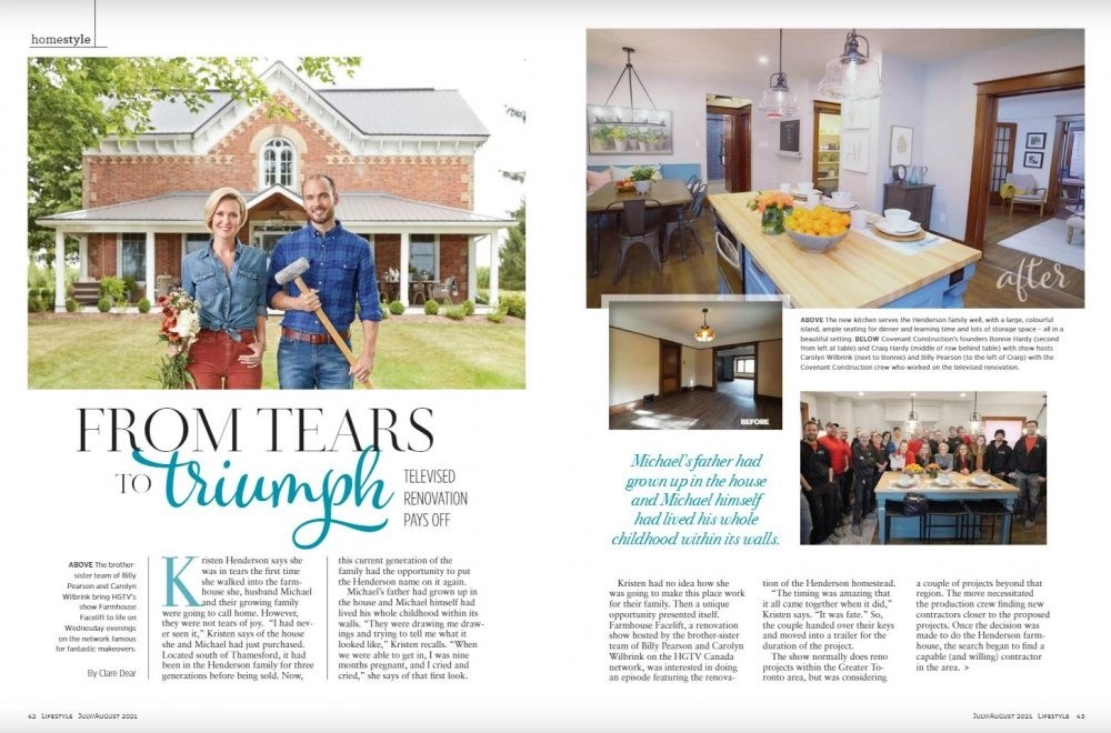 Farmhouse Facelift Interior, Exterior Renovations, Additions, and