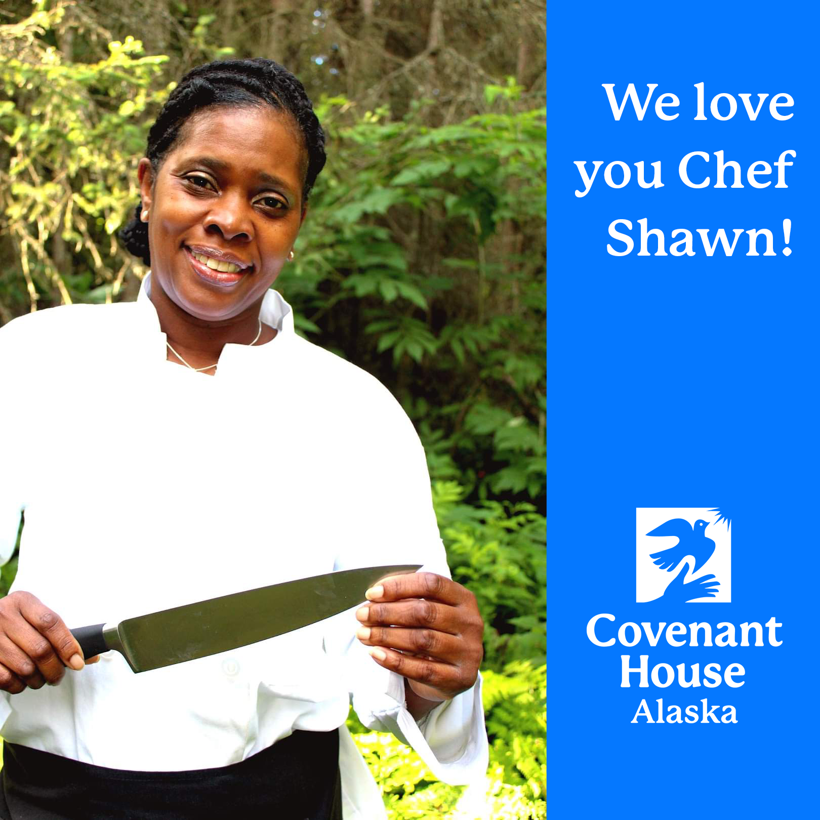 Chef Shawn on her work and Thanksgiving meal plans.