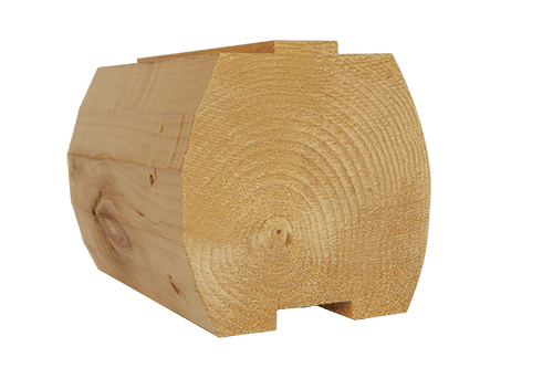 Log Profiles & Corner Options Coventry Log Homes
