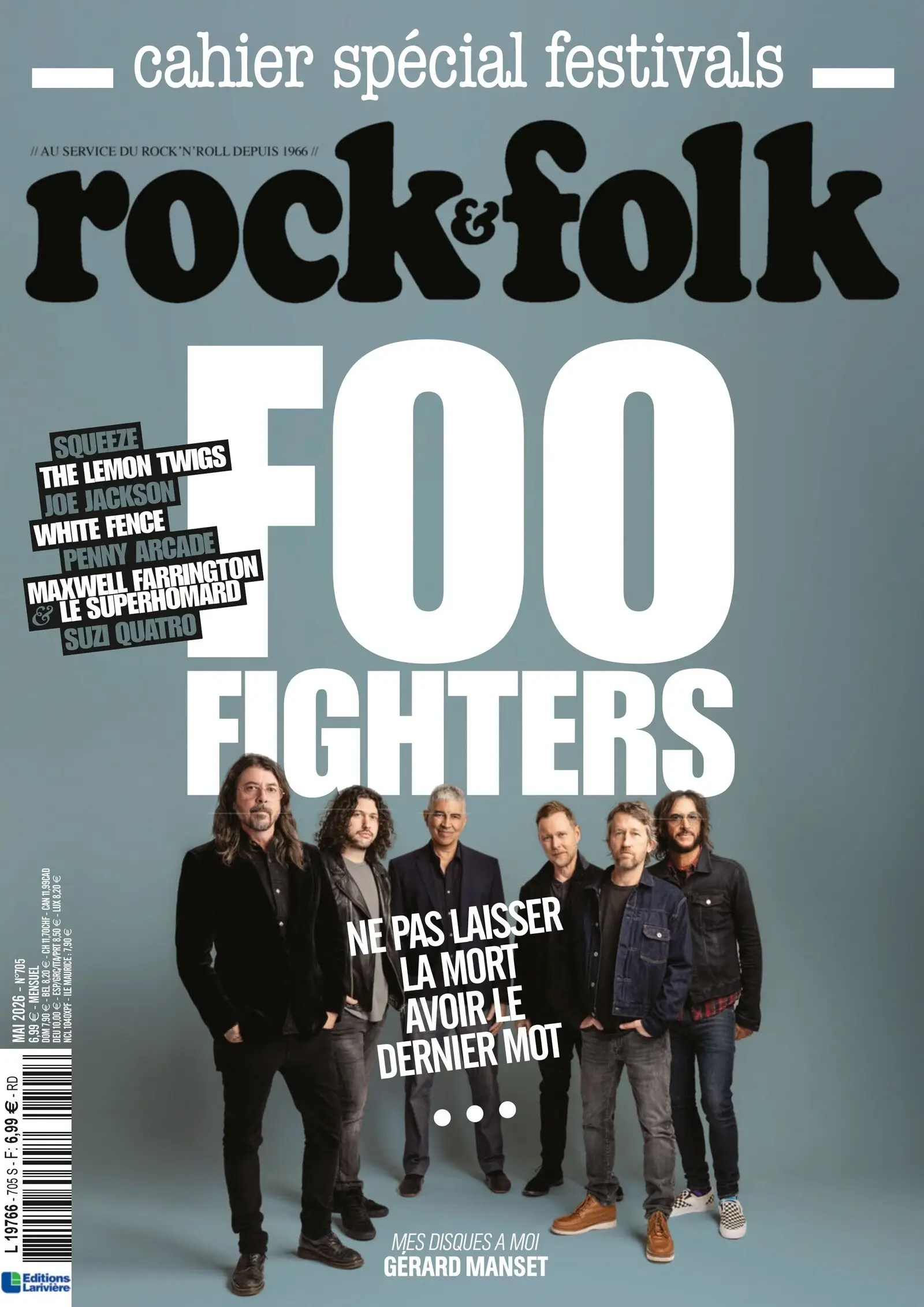 Rock and Folk Abonnement magazine Rock and Folk