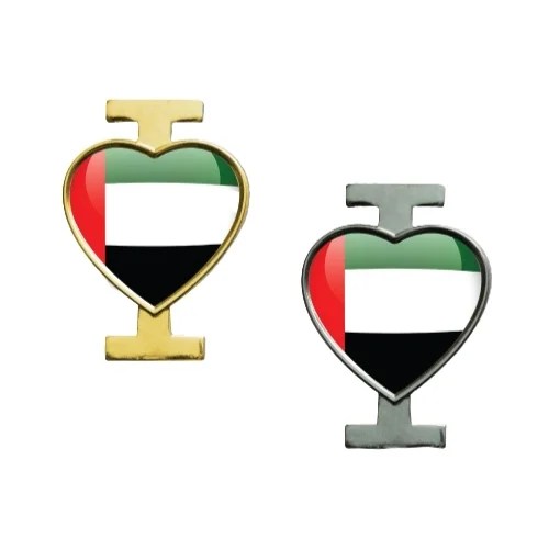 HIGHQUALITY UAE FLAG PIN BADGES Coverage Gifts Trading