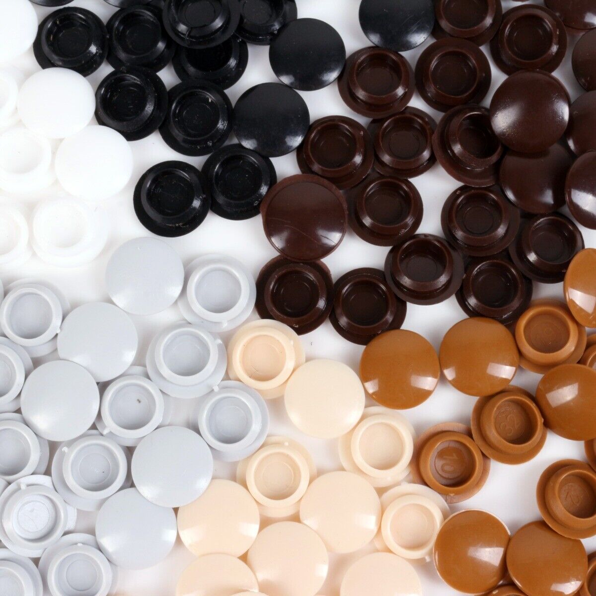 Our ABS Screw Covers are an alternative to Screwfix, B&Q.