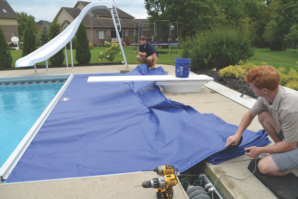 Automatic Pool Cover Maintenance Tips Cover Care