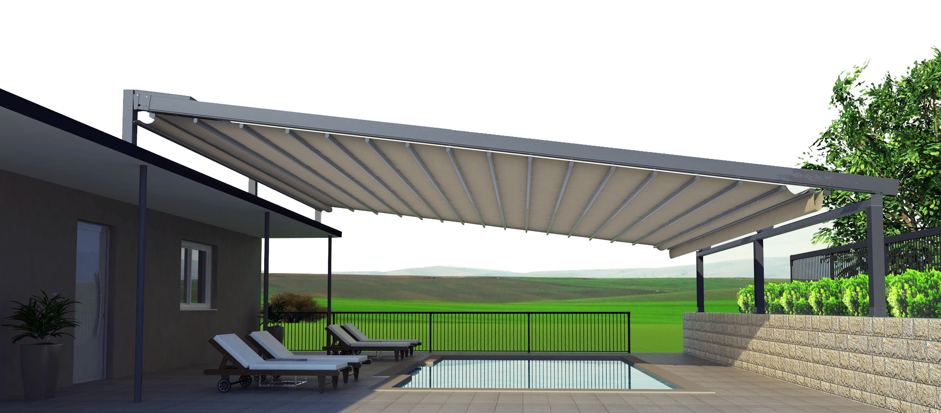 Retractable Roof Pergola Australian Made & Manufactured