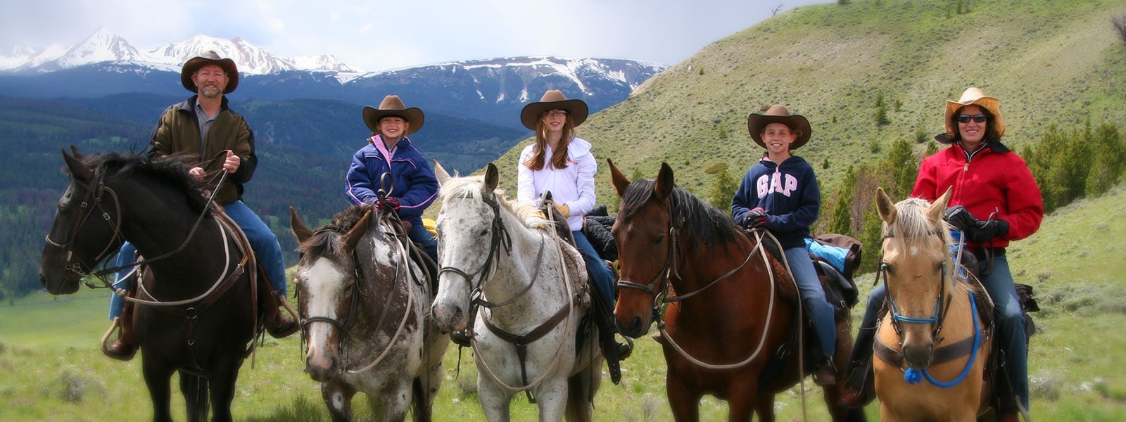 Big Sky Montana family vacation at Covered Wagon Ranch