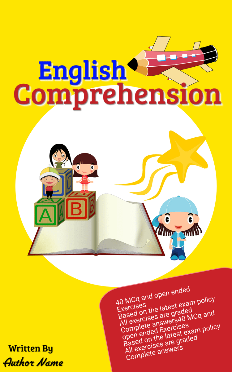 English Comprehension - Cover Of The Book
