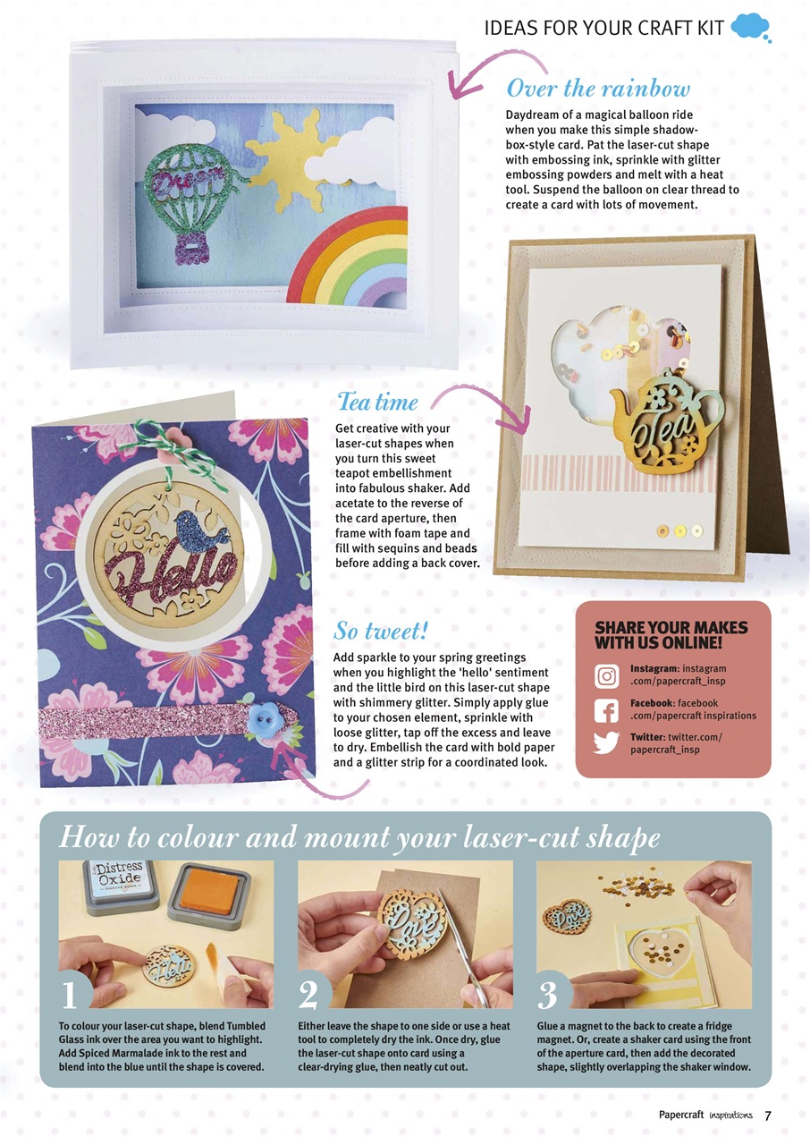 Papercraft Inspirations Magazine February 2020 Subscriptions Pocketmags