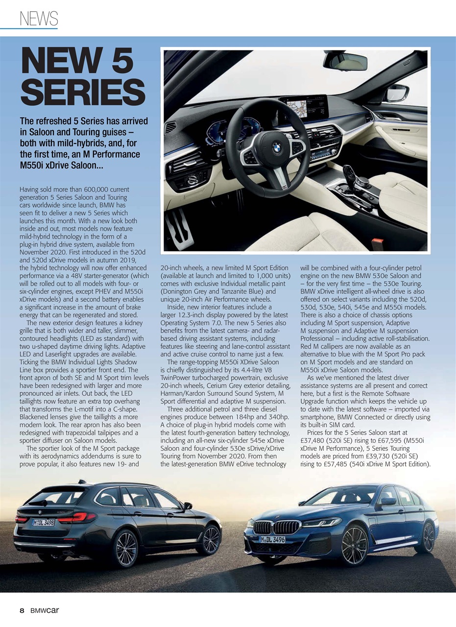 BMW Car Magazine August 2020 Subscriptions Pocketmags