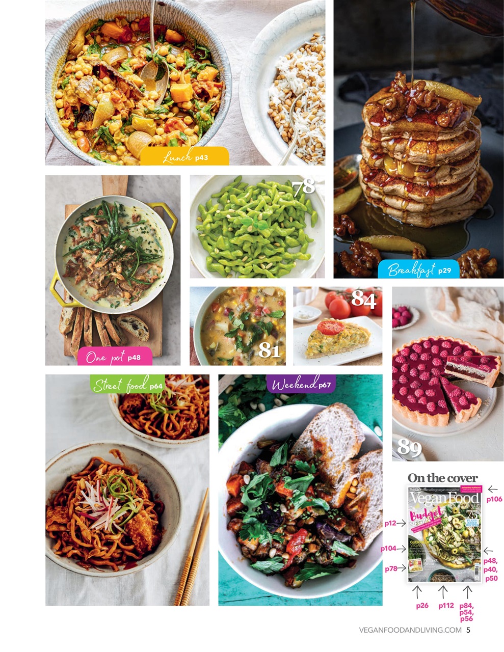 Vegan Food & Living Magazine Budget vegan cooking September 2020
