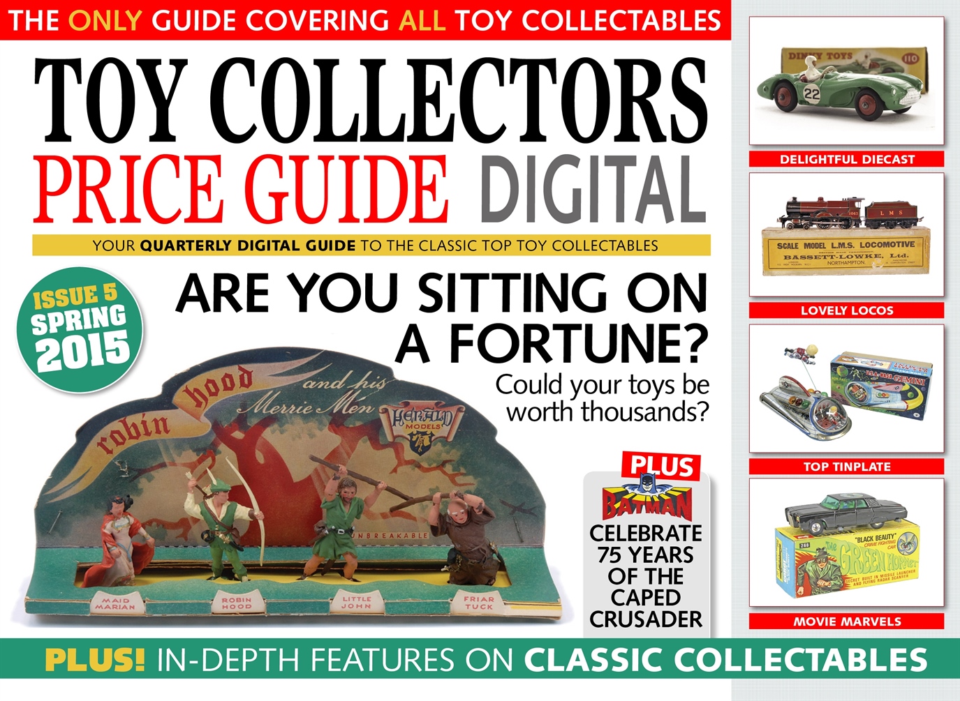 Toy Collectors Price Guide Magazine Spring 2015 Back Issue