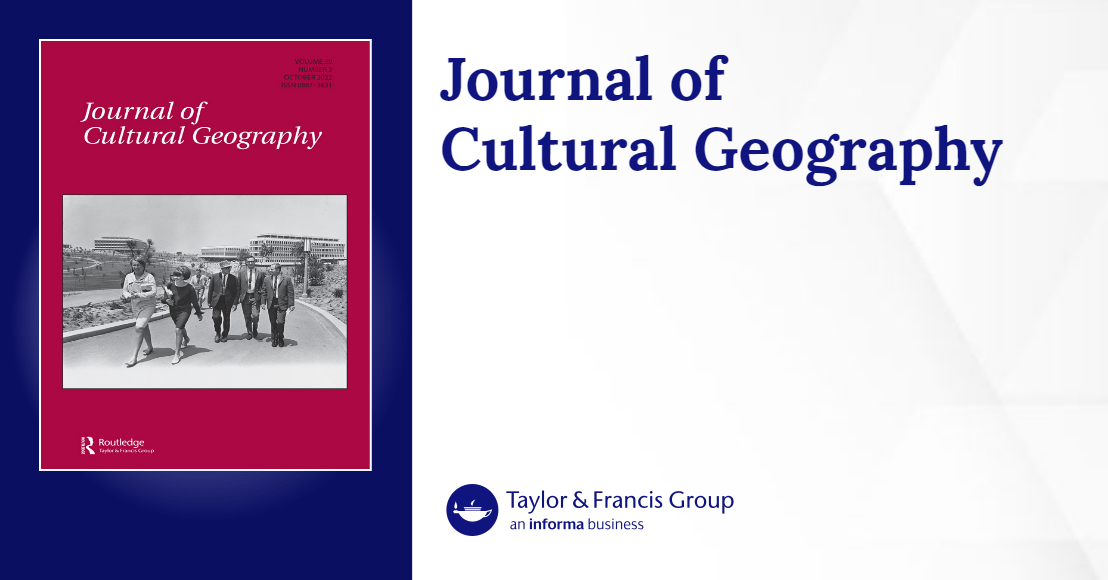 Social geographies an introduction Journal of Cultural Geography Vol
