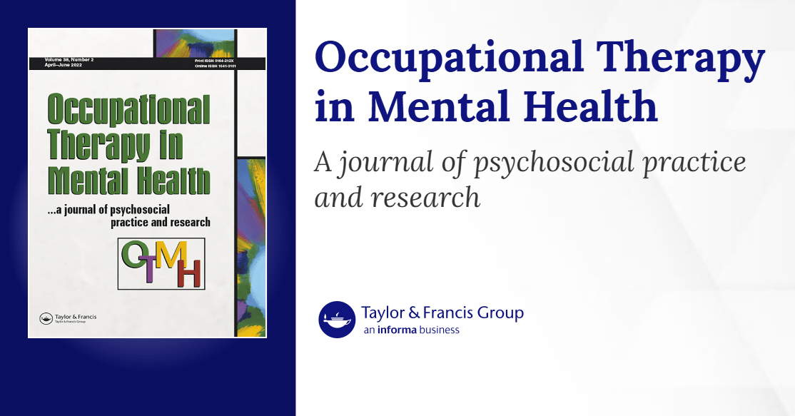 Promoting Activity and Participation in Individuals with Serious Mental