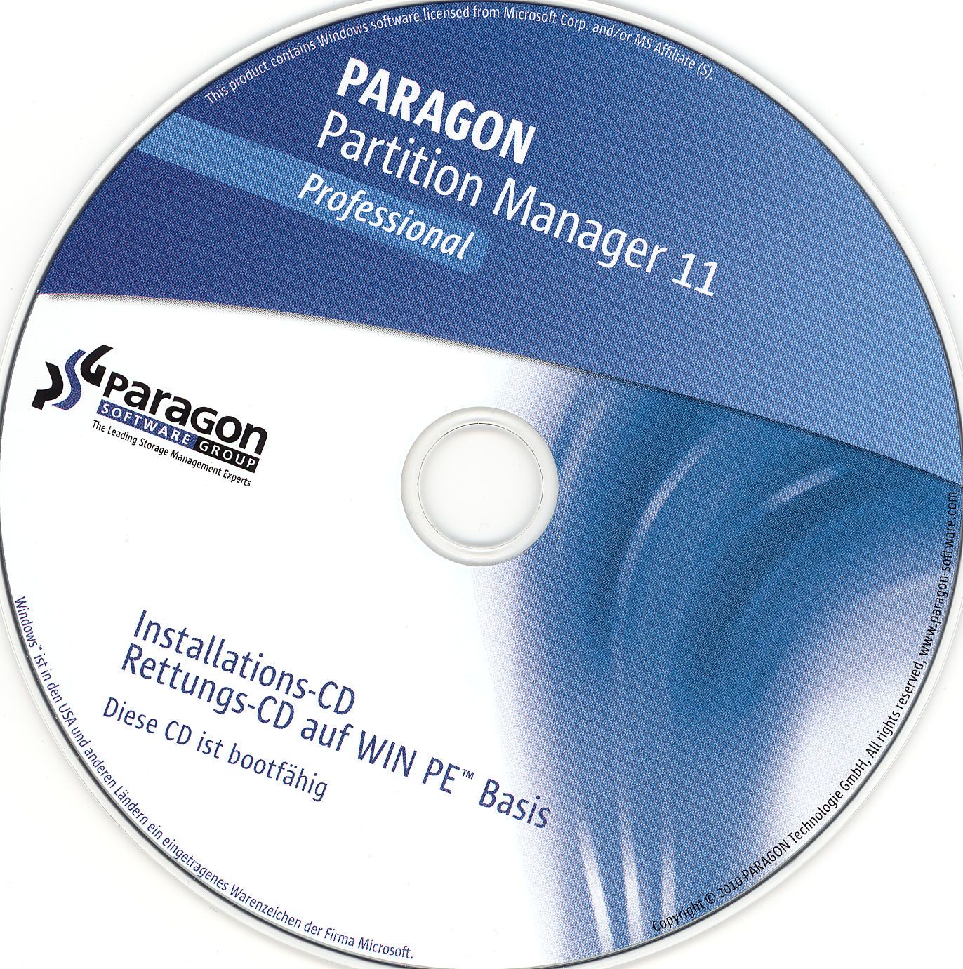 Paragon partition manager 10 professional download : provunla