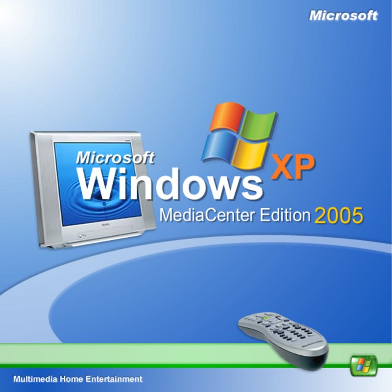 Microsoft Windows XP Media Center Edition Обложки для ПО Каталог