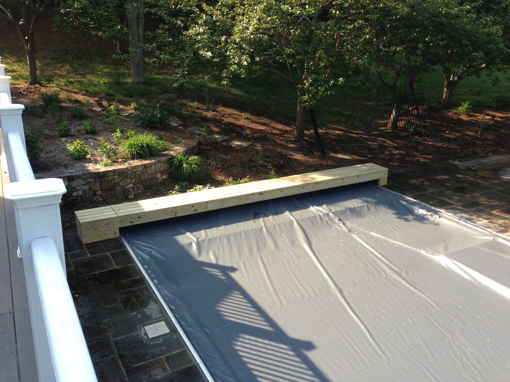 Automatic Pool Cover Photos CoverSafe Automatic Pool Covers