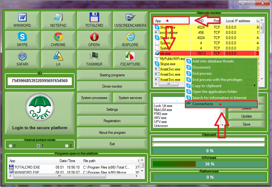 Spyware Spytech SpyAgent