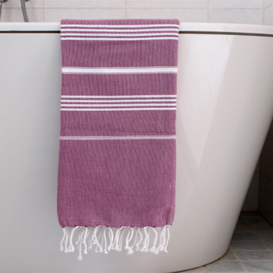 Hammam Towel Raspberry Covet Store